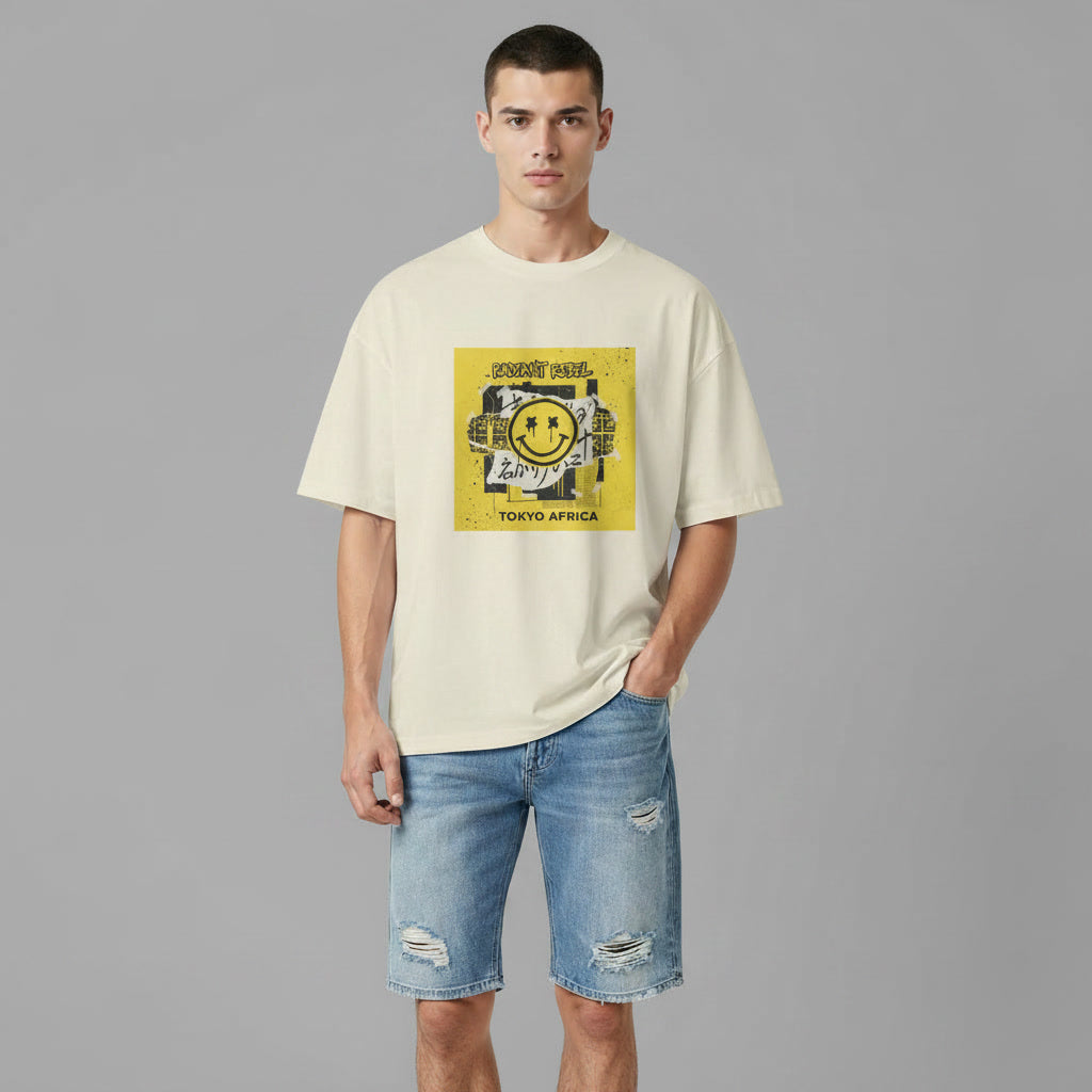 Men’s Oversized T-Shirt – Radiant Rebel
