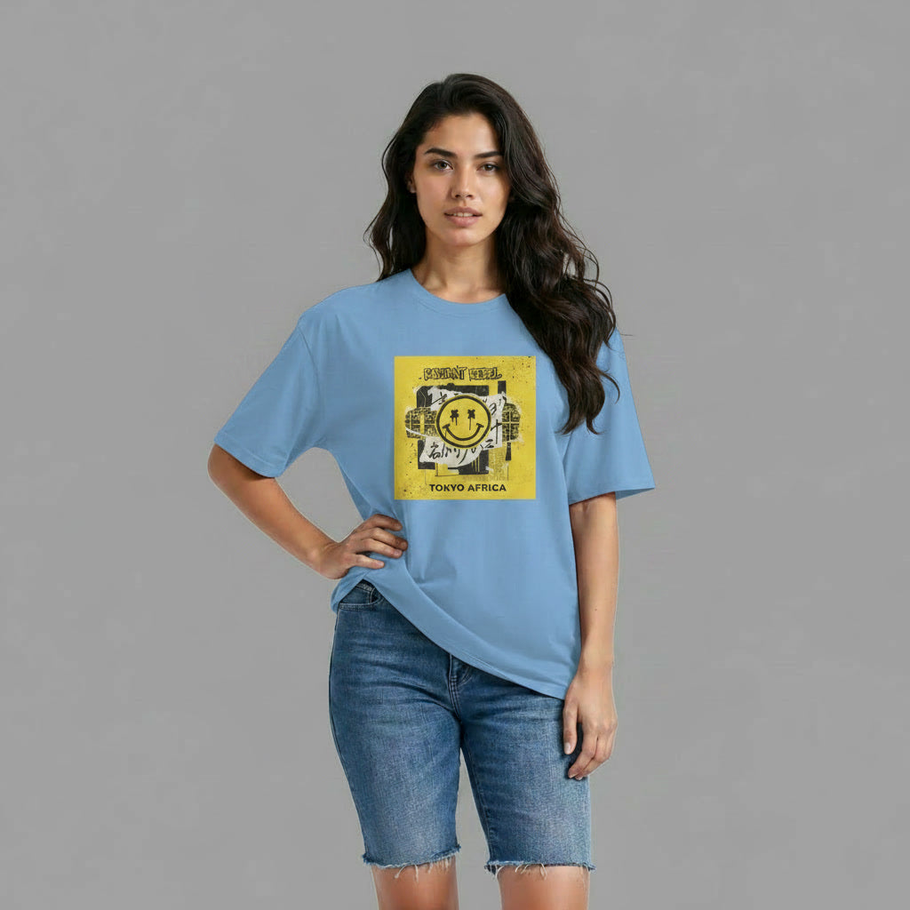 Women's  Oversized T-Shirt -Radiant Rebel