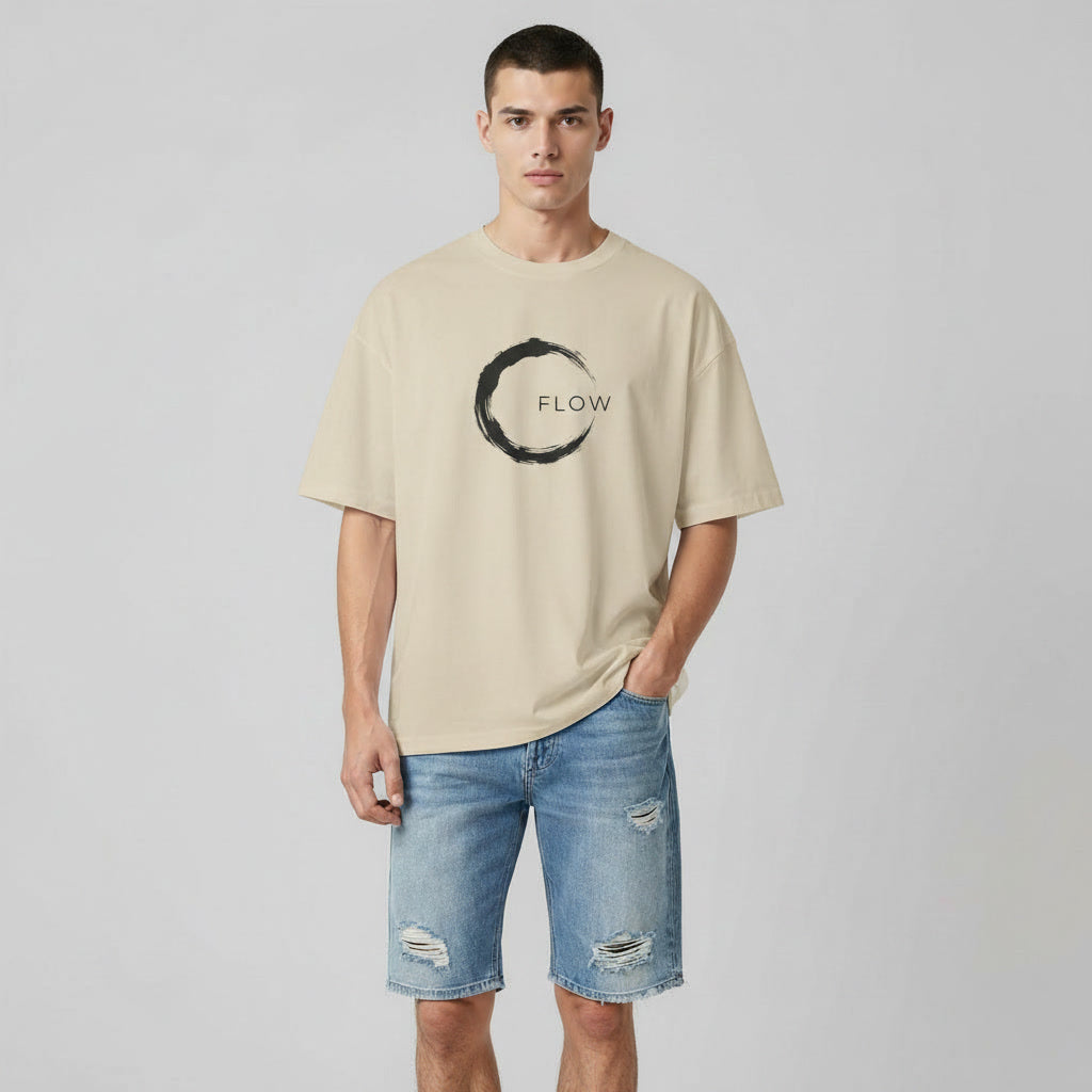 Men's Oversized T-Shirt - Flow State Main image