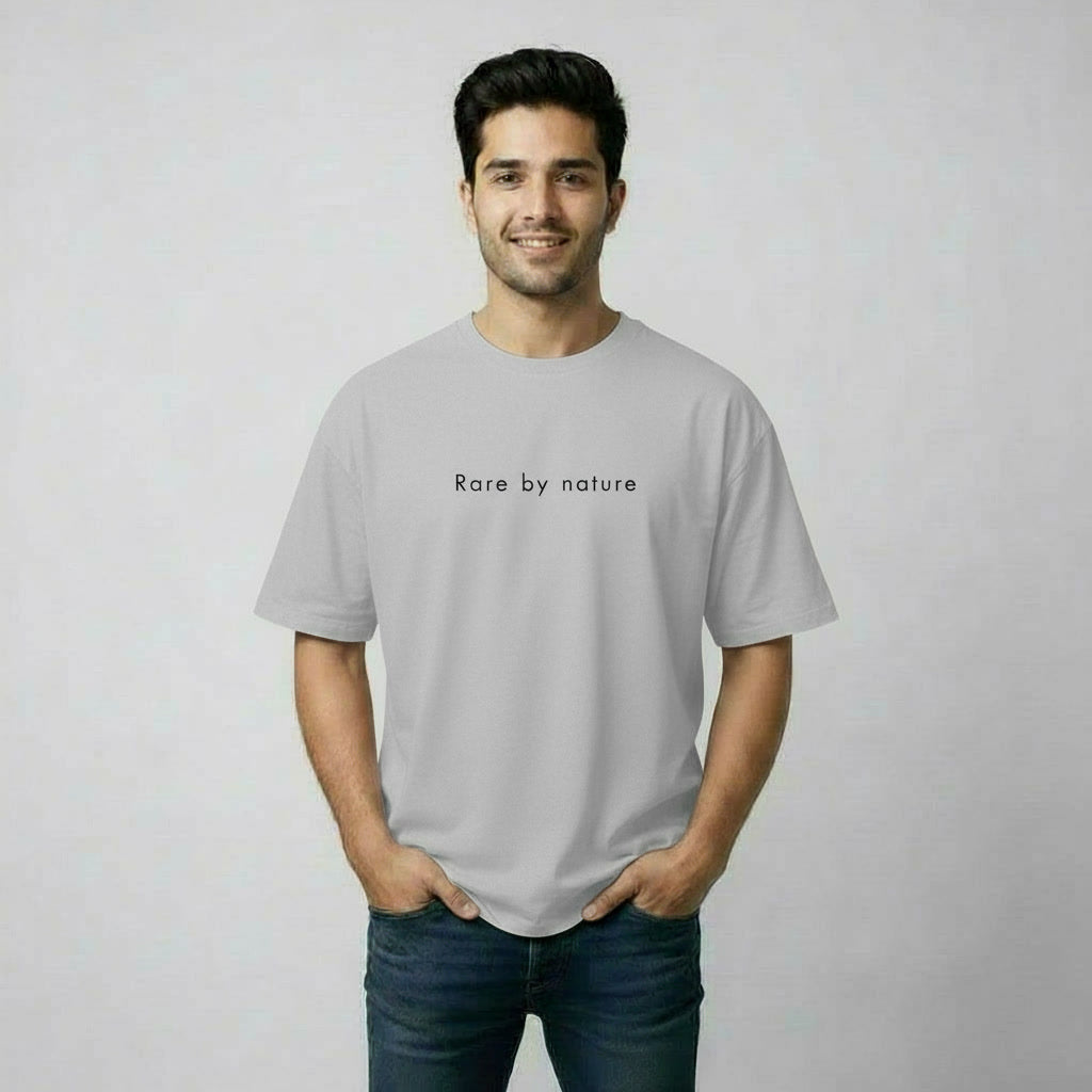 Mens Premium Oversize T-Shirt Rare By Nature Yarn Collections