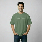 Men's Premium Oversize T-Shirt Depth > Nose Yarn Collections
