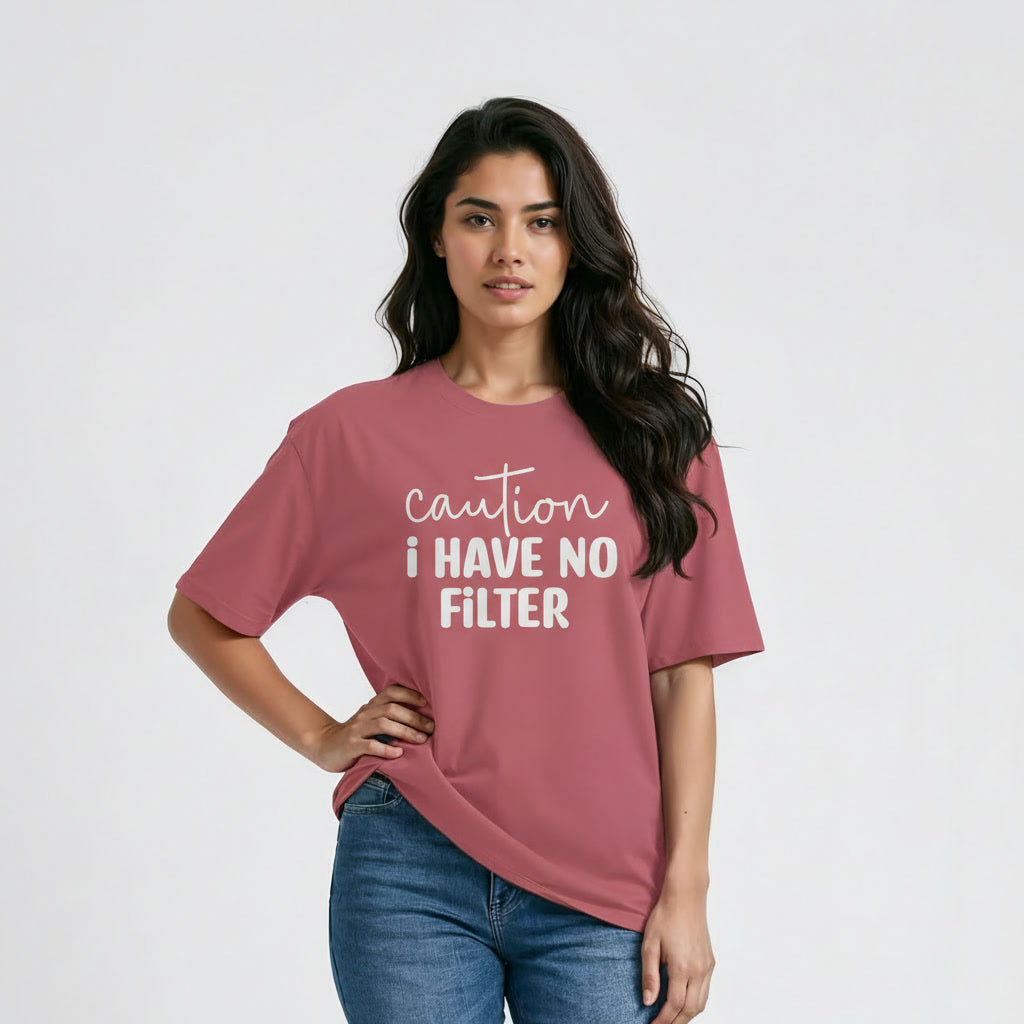 Women’s Oversized T-Shirt – Unfiltered Mode