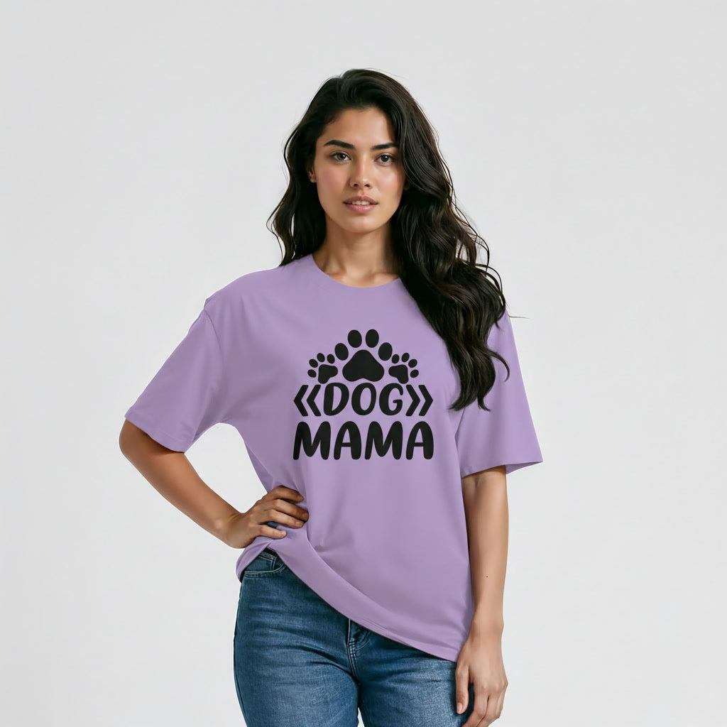 Women’s Oversized T-Shirt – Dog Mama