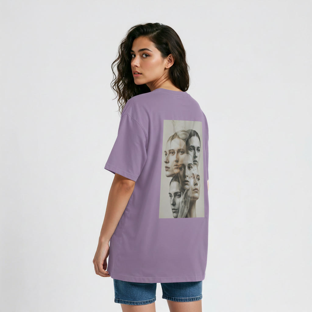 Women’s Oversized T-Shirt – Echo Layers