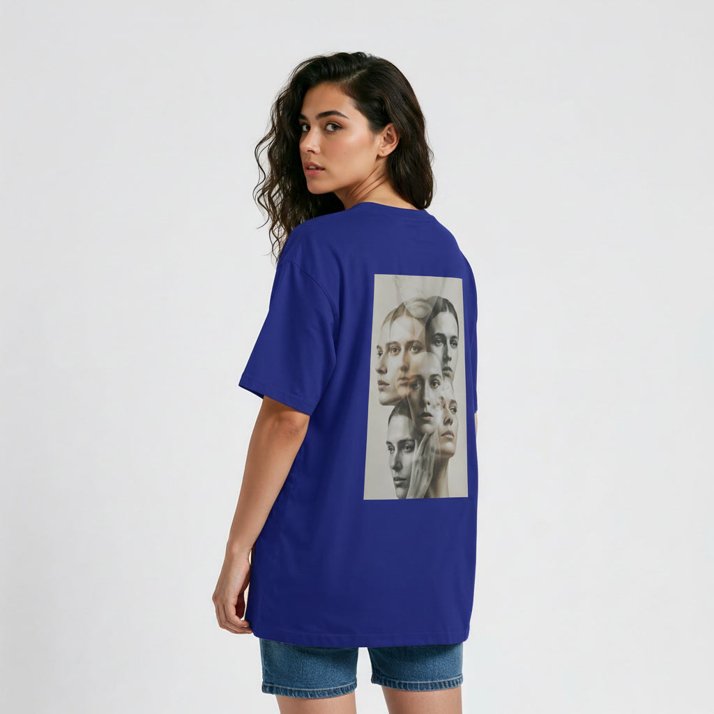 Women’s Oversized T-Shirt – Echo Layers