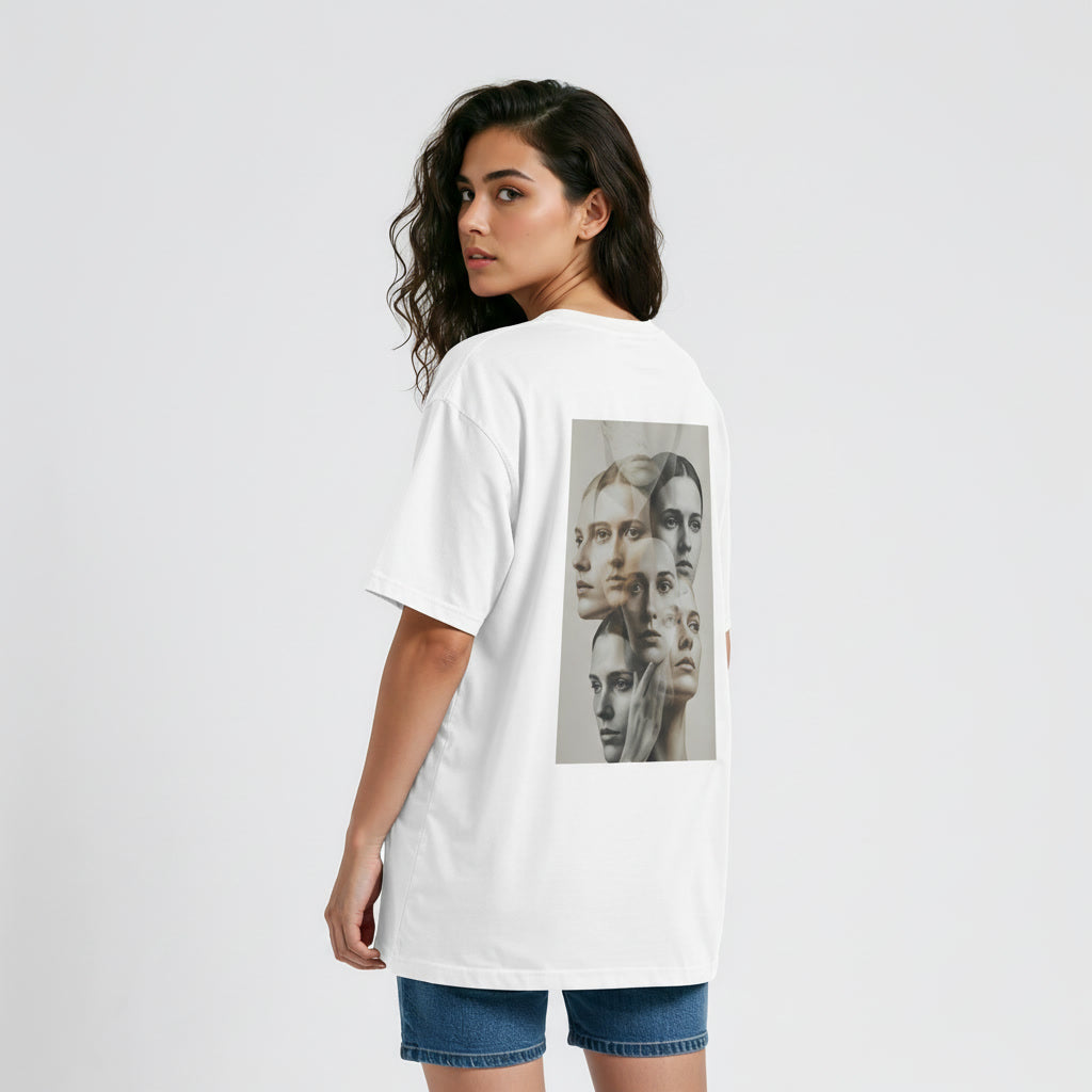 Women’s Oversized T-Shirt – Echo Layers
