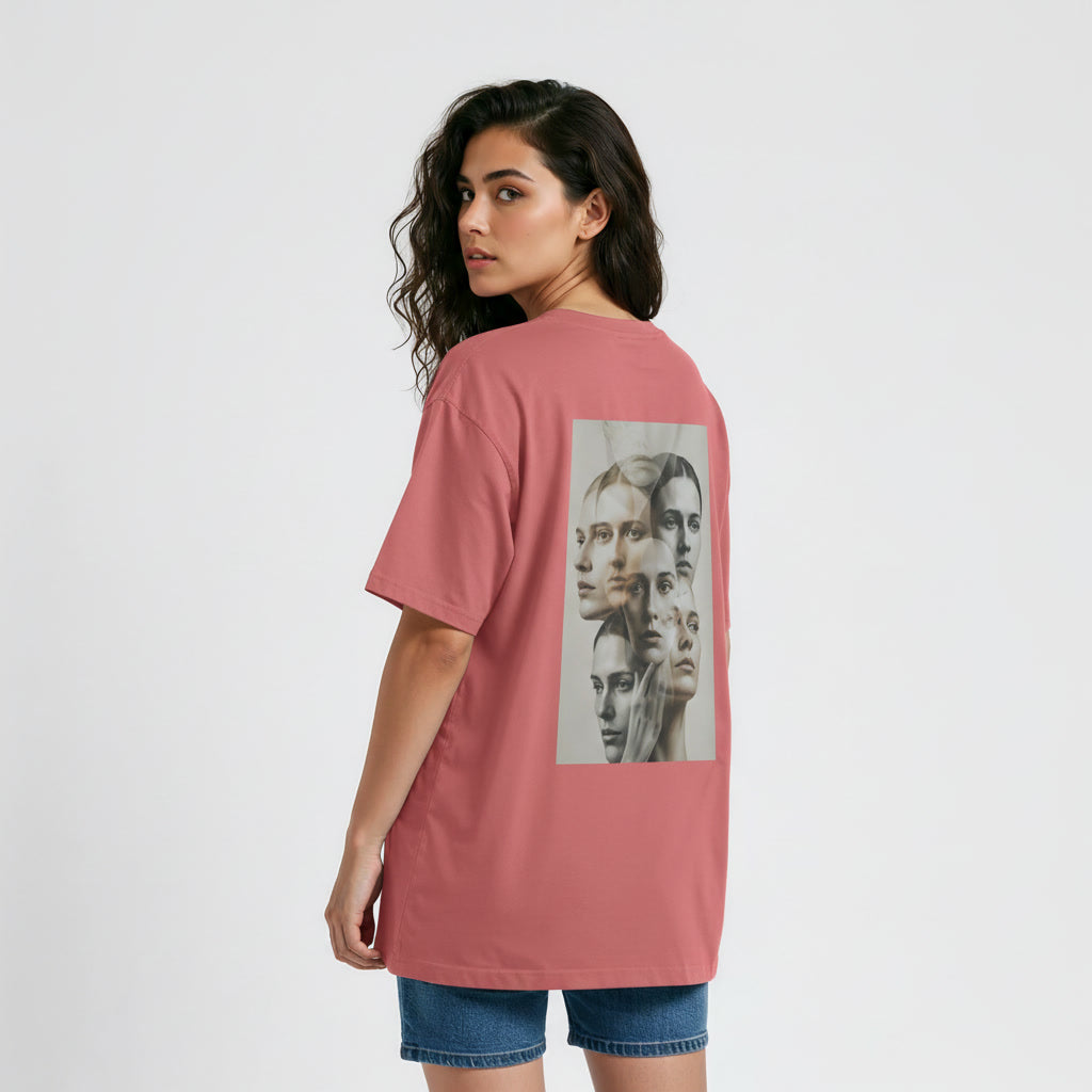 Women’s Oversized T-Shirt – Echo Layers