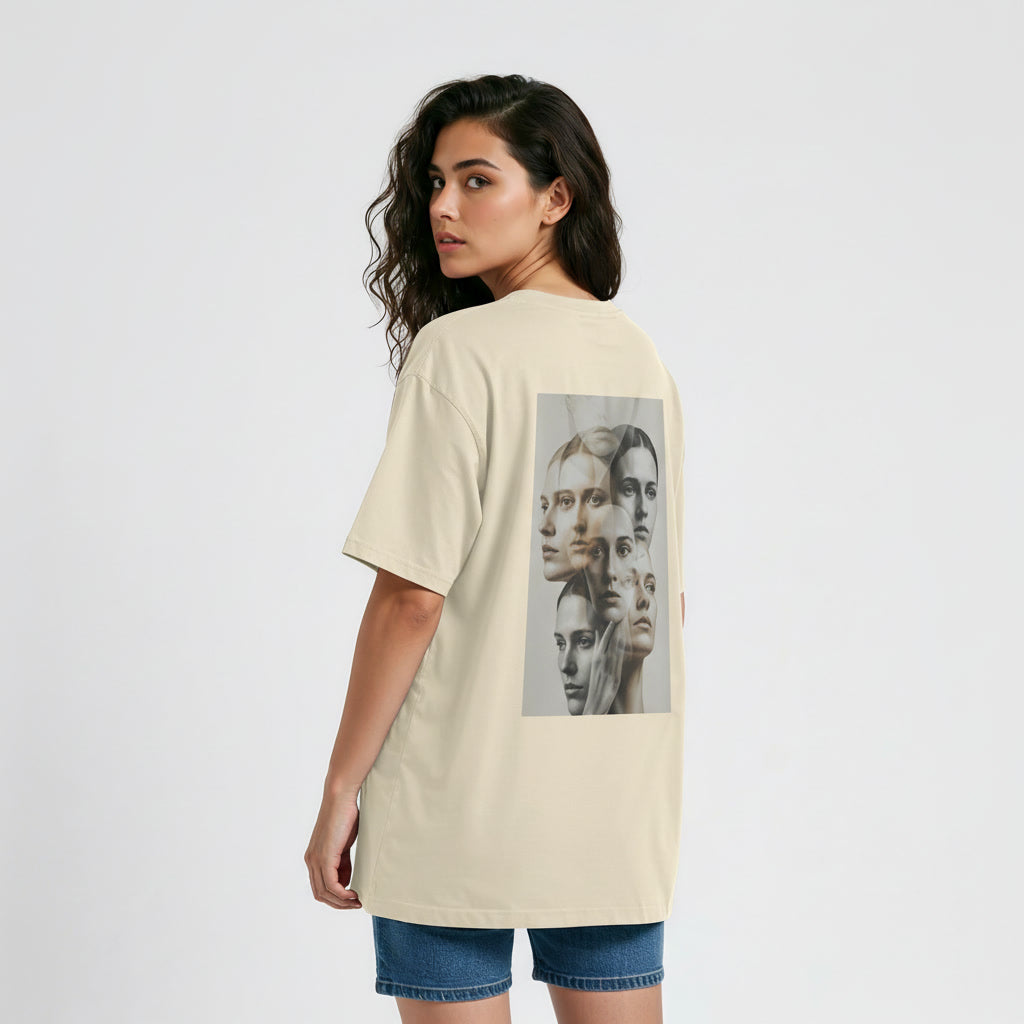 Women’s Oversized T-Shirt – Echo Layers Main image