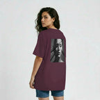 Women’s Oversized T-Shirt – Shadow Portrait