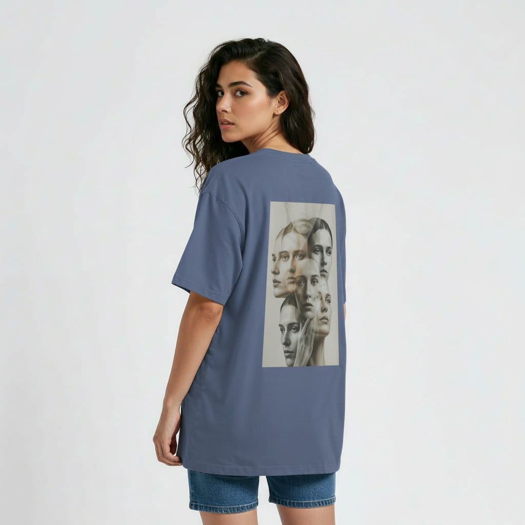 Women’s Oversized T-Shirt – Echo Layers
