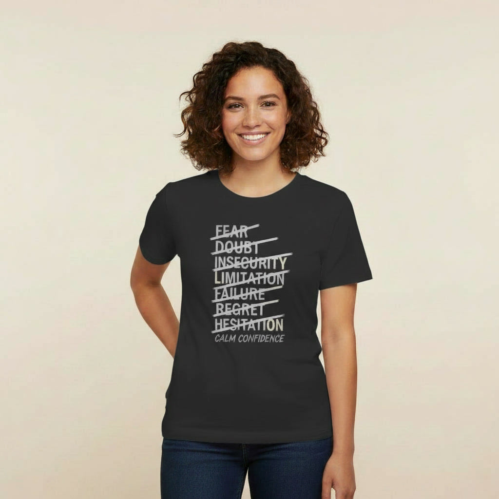Women’s Regular Fit T-Shirt – Calm Confidence