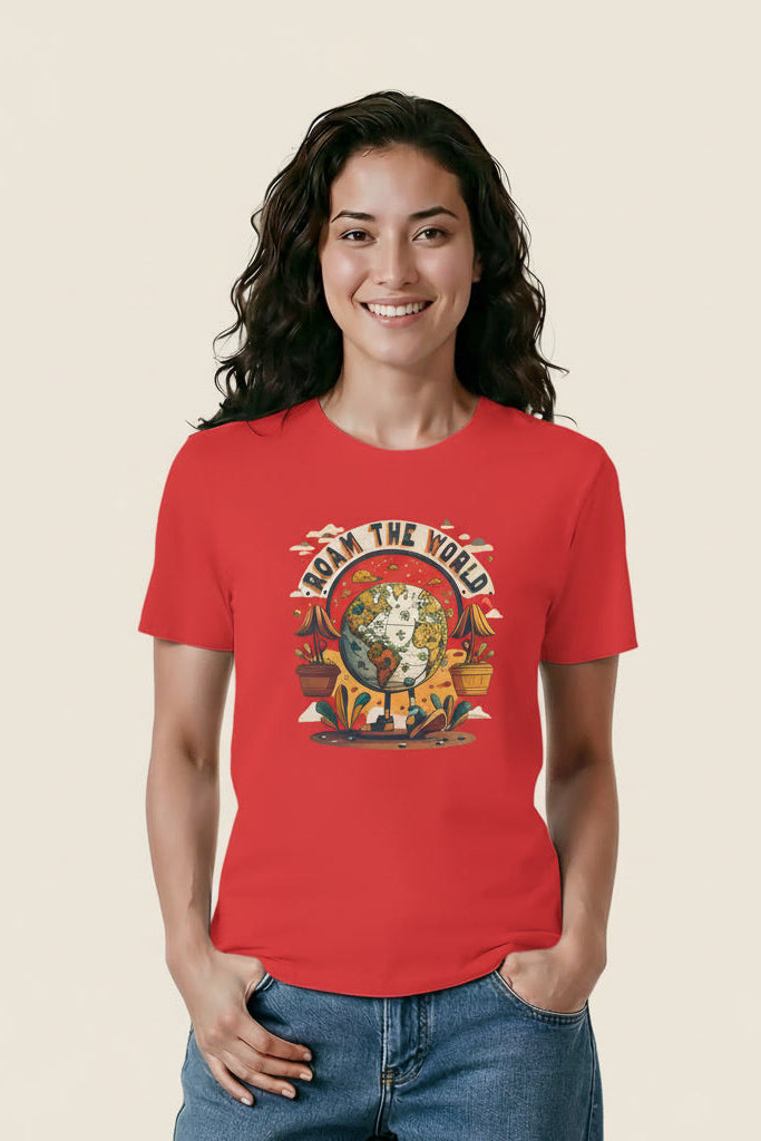 Women’s Regular Fit T-Shirt – Roam Theory Main image
