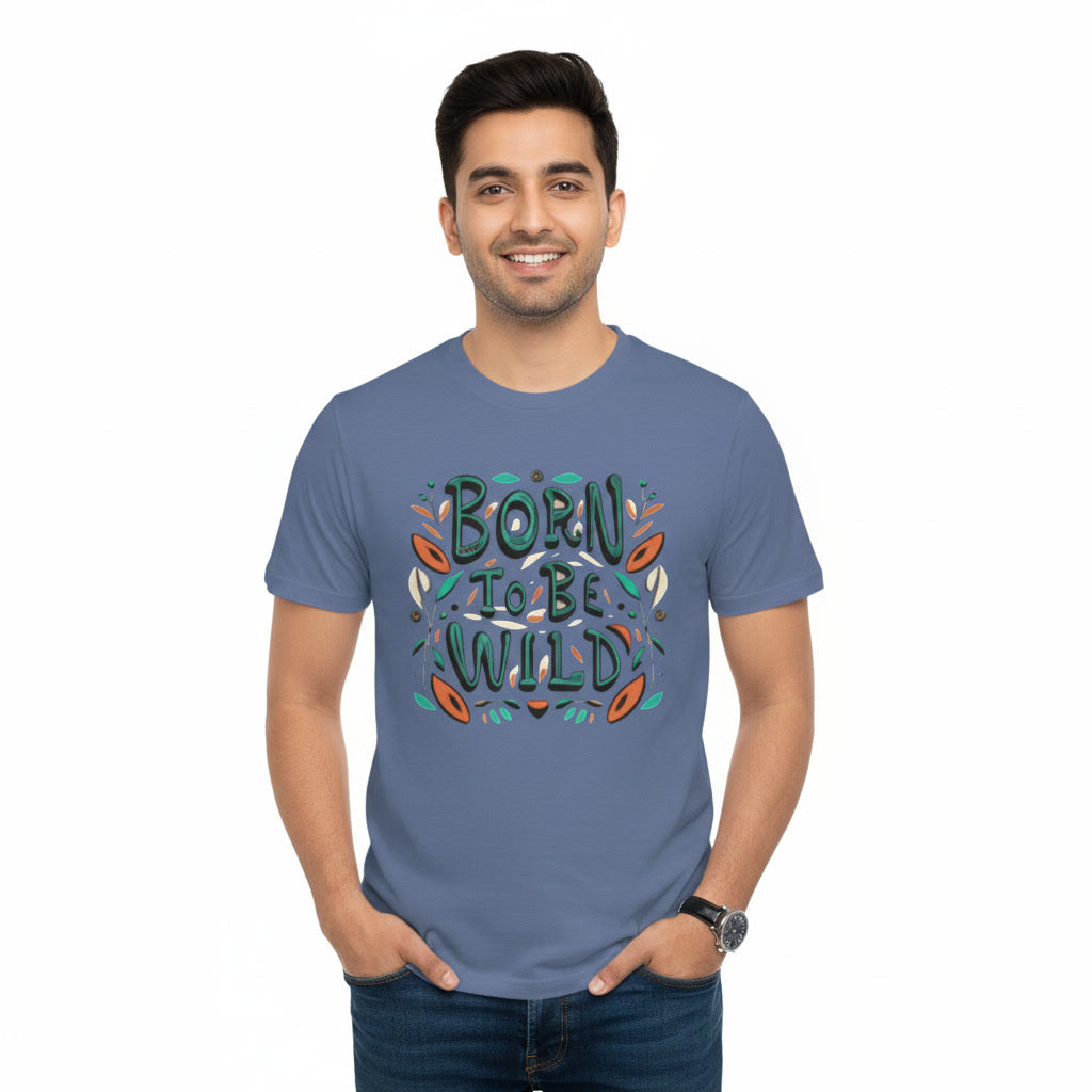 Men's T-Shirt BORN TO BE WILD Graphic T-shirt