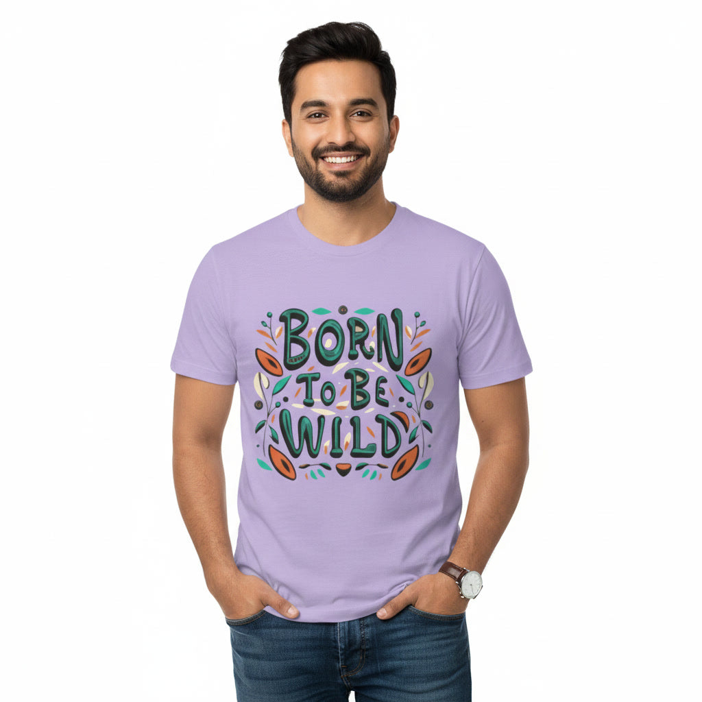 Men's T-Shirt BORN TO BE WILD Graphic T-shirt