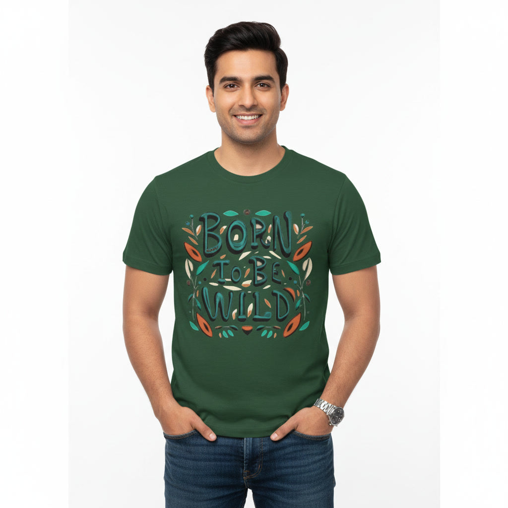 Men's T-Shirt BORN TO BE WILD Graphic T-shirt