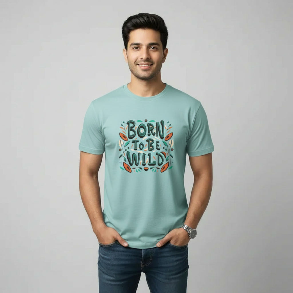 Men's T-Shirt BORN TO BE WILD Graphic T-shirt Main image