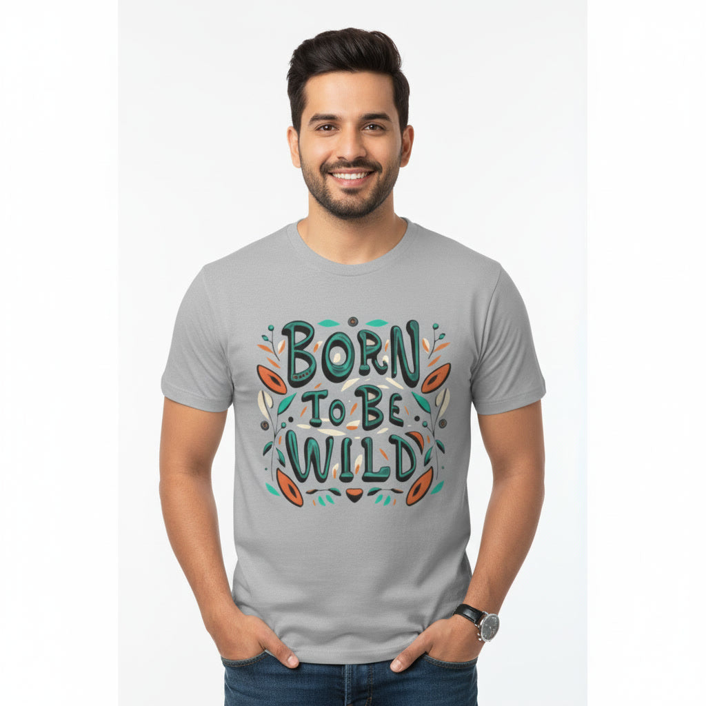 Men's T-Shirt BORN TO BE WILD Graphic T-shirt