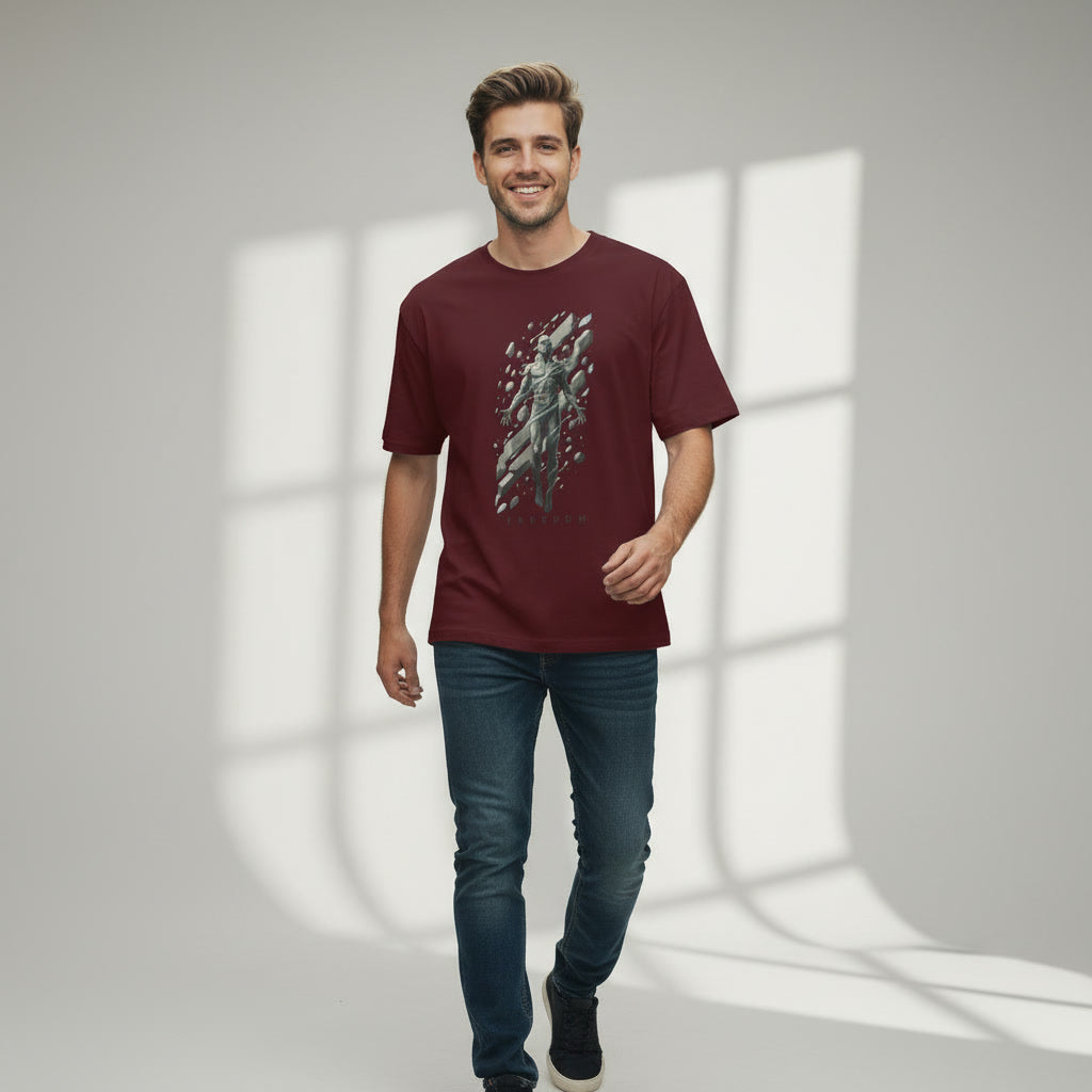 Men’s Oversized T-Shirt – Freedom Unbound