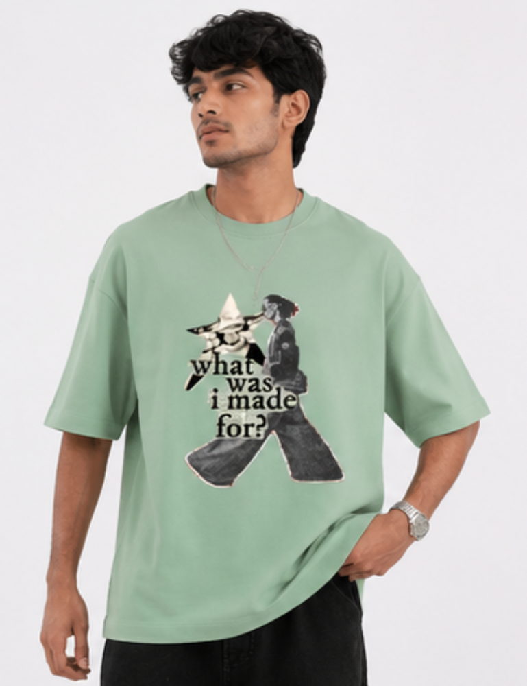 Men's Premium Oversized T-Shirt – Made For?