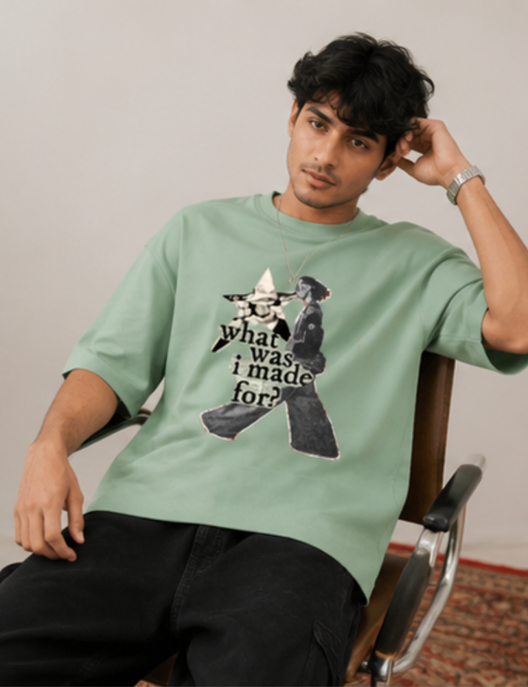 Men's Premium Oversized T-Shirt – Made For?