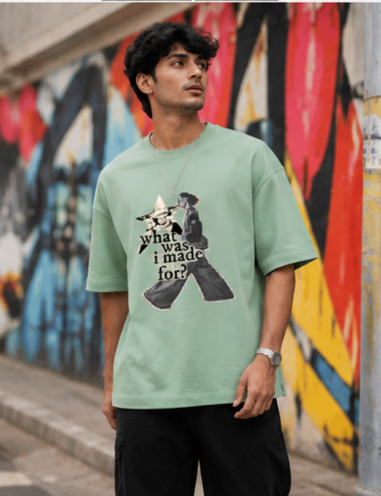 Men's Premium Oversized T-Shirt – Made For?
