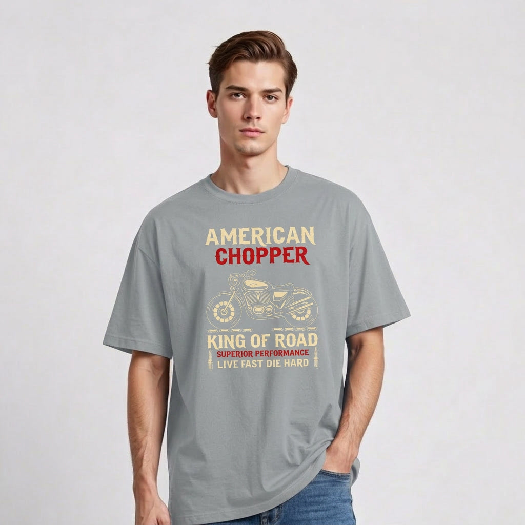 Men’s Oversized T-Shirt – American Roadster