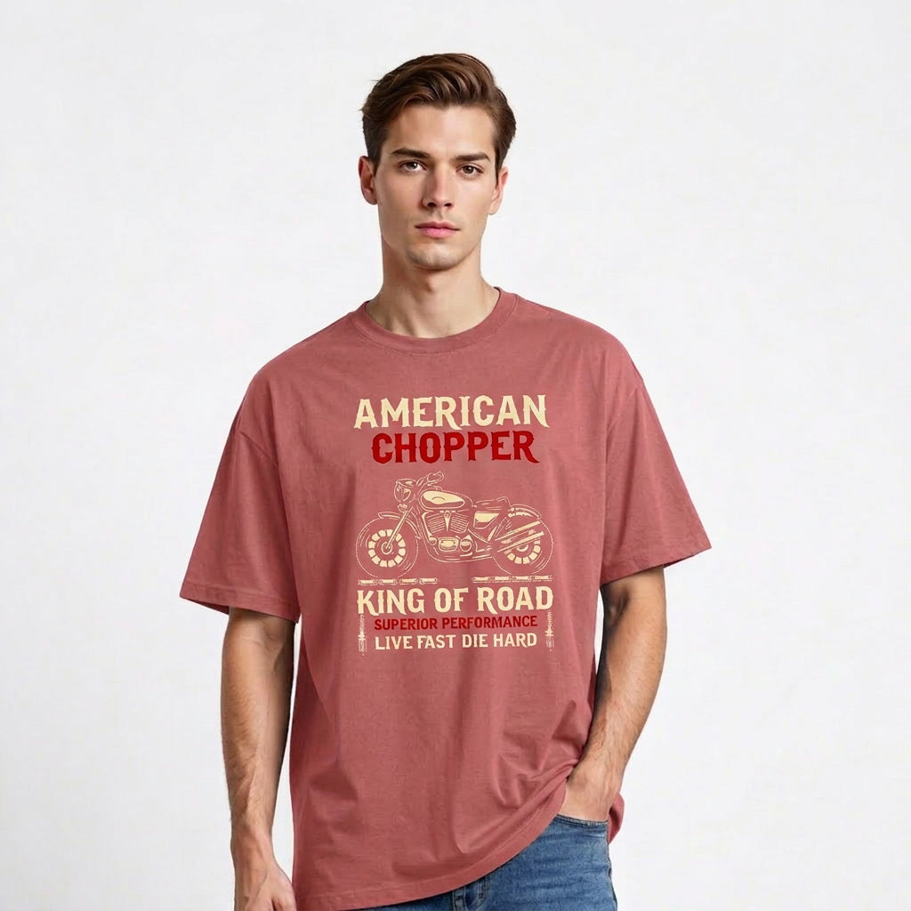 Men’s Oversized T-Shirt – American Roadster