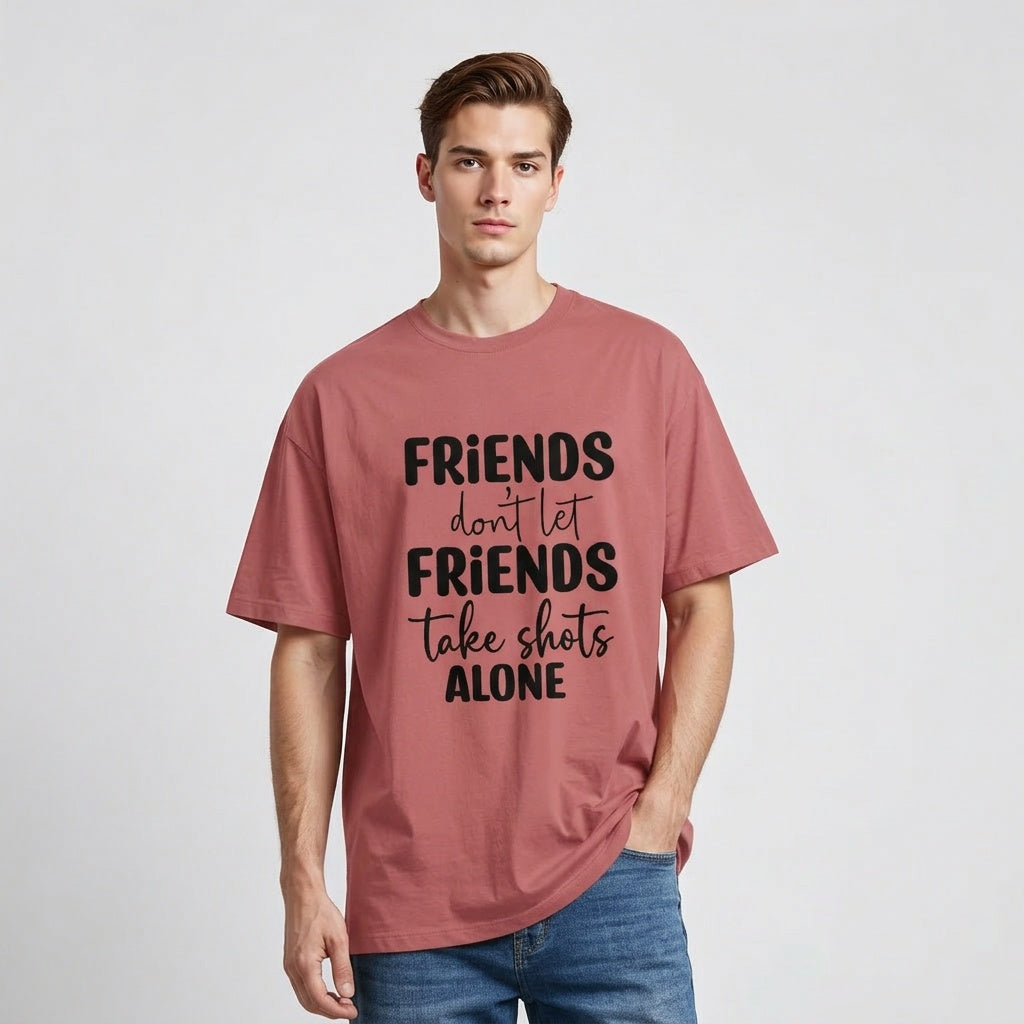 Men's Oversized T-Shirt – Shot O’Clock