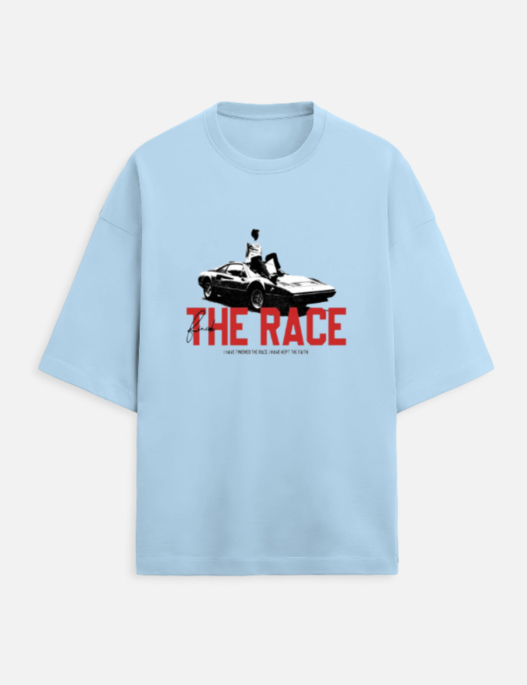 Men's Premium Oversized T-Shirt – The Race