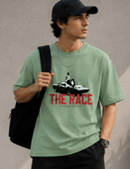 Men's Premium Oversized T-Shirt – The Race