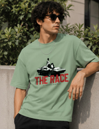 Men's Premium Oversized T-Shirt – The Race