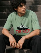 Men's Premium Oversized T-Shirt – The Race