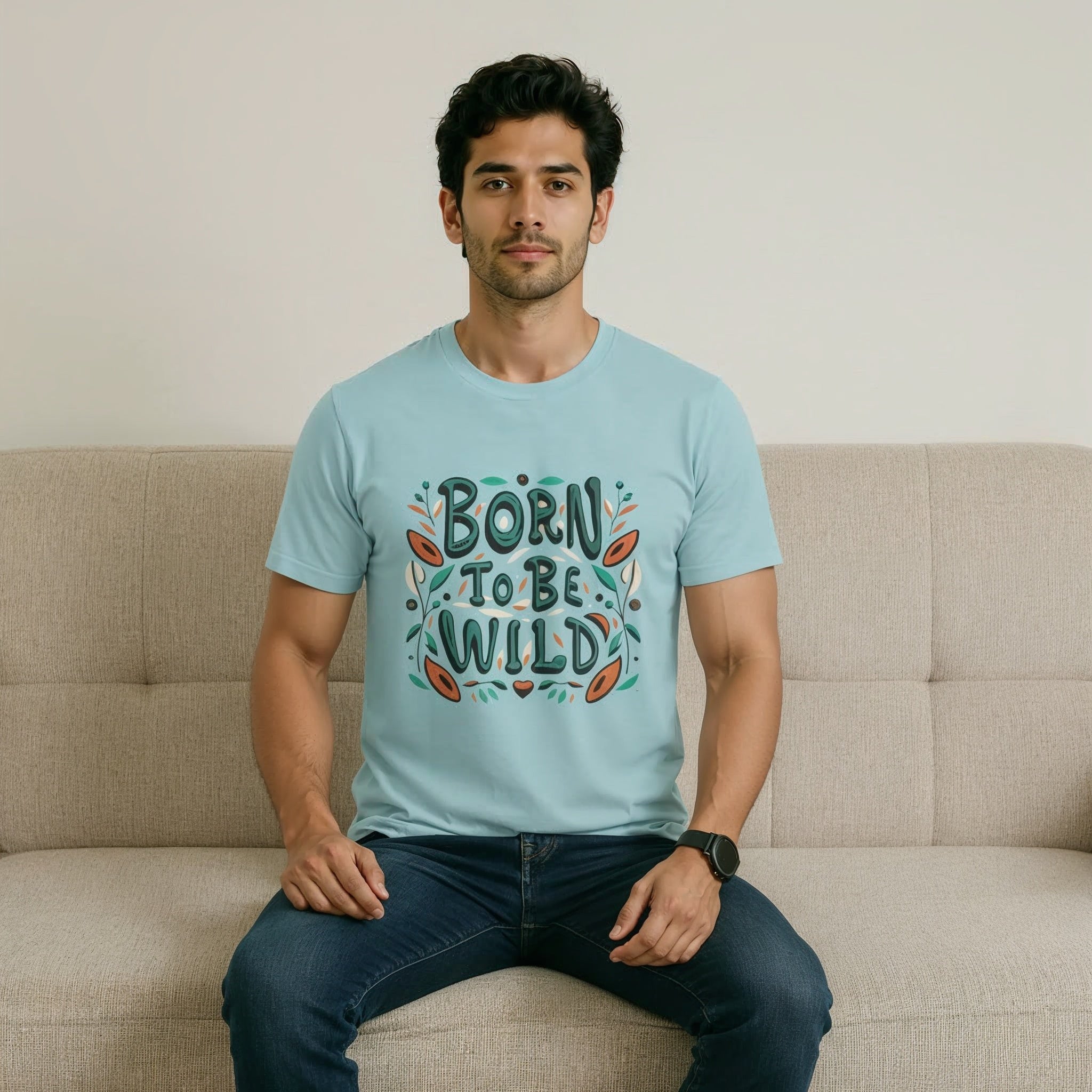Men’s Regular T-Shirt – Wild Roots