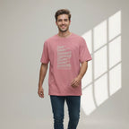 Men’s Oversized T-Shirt – Calm Confidence