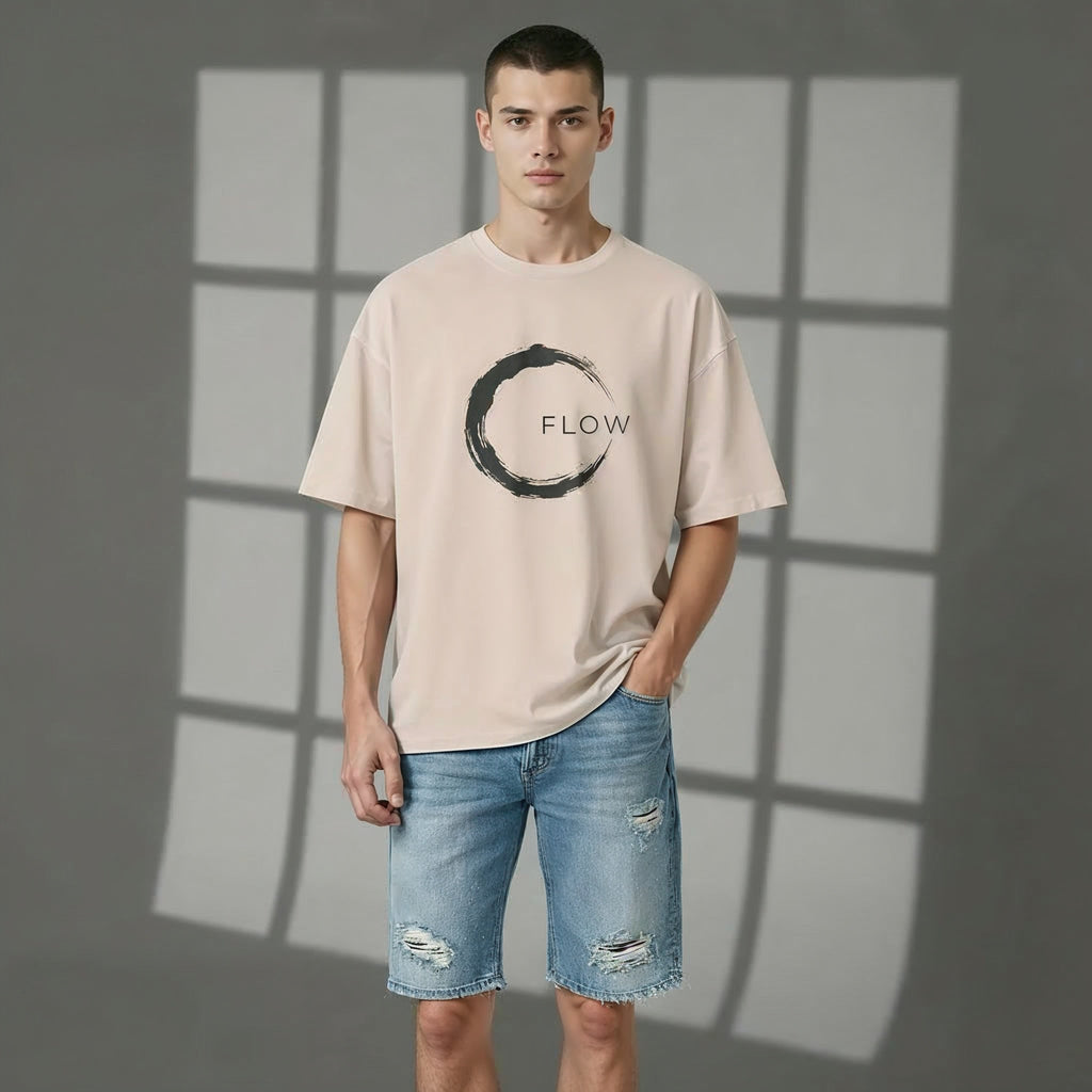 Men's Premium Oversized T-Shirt – Flow State