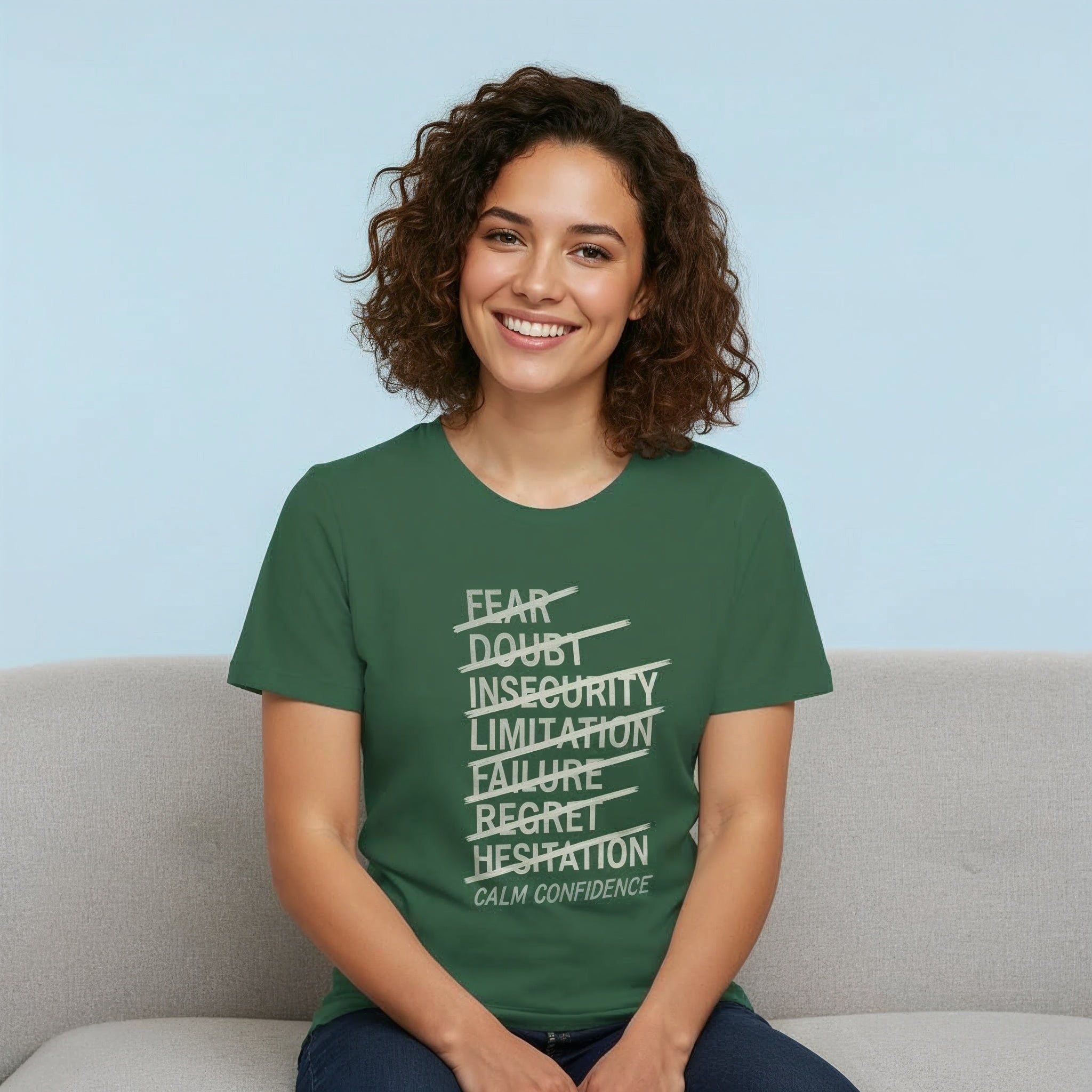 Women’s Regular Fit T-Shirt – Calm Confidence