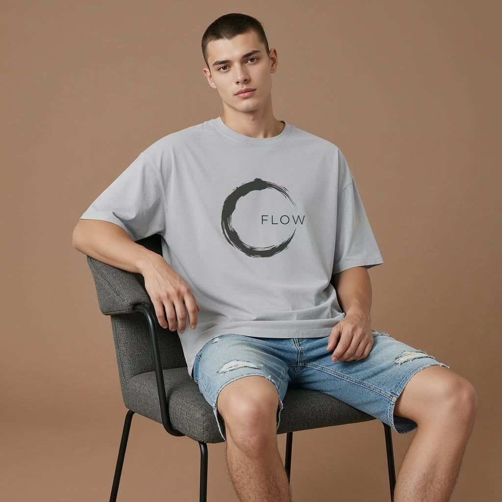 Men's Premium Oversized T-Shirt – Flow State