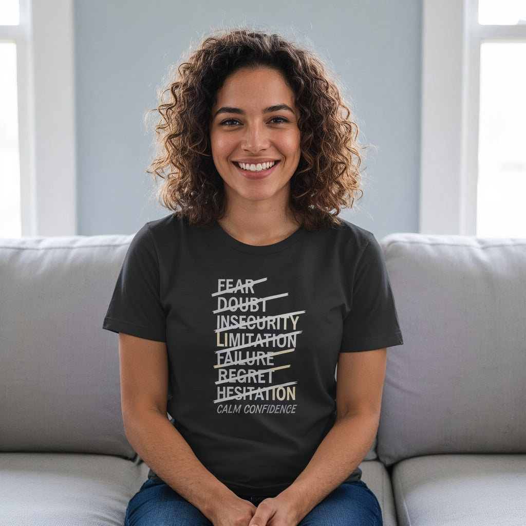 Women’s Regular Fit T-Shirt – Calm Confidence