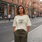 Women’s Oversized T-Shirt – Frame Shift