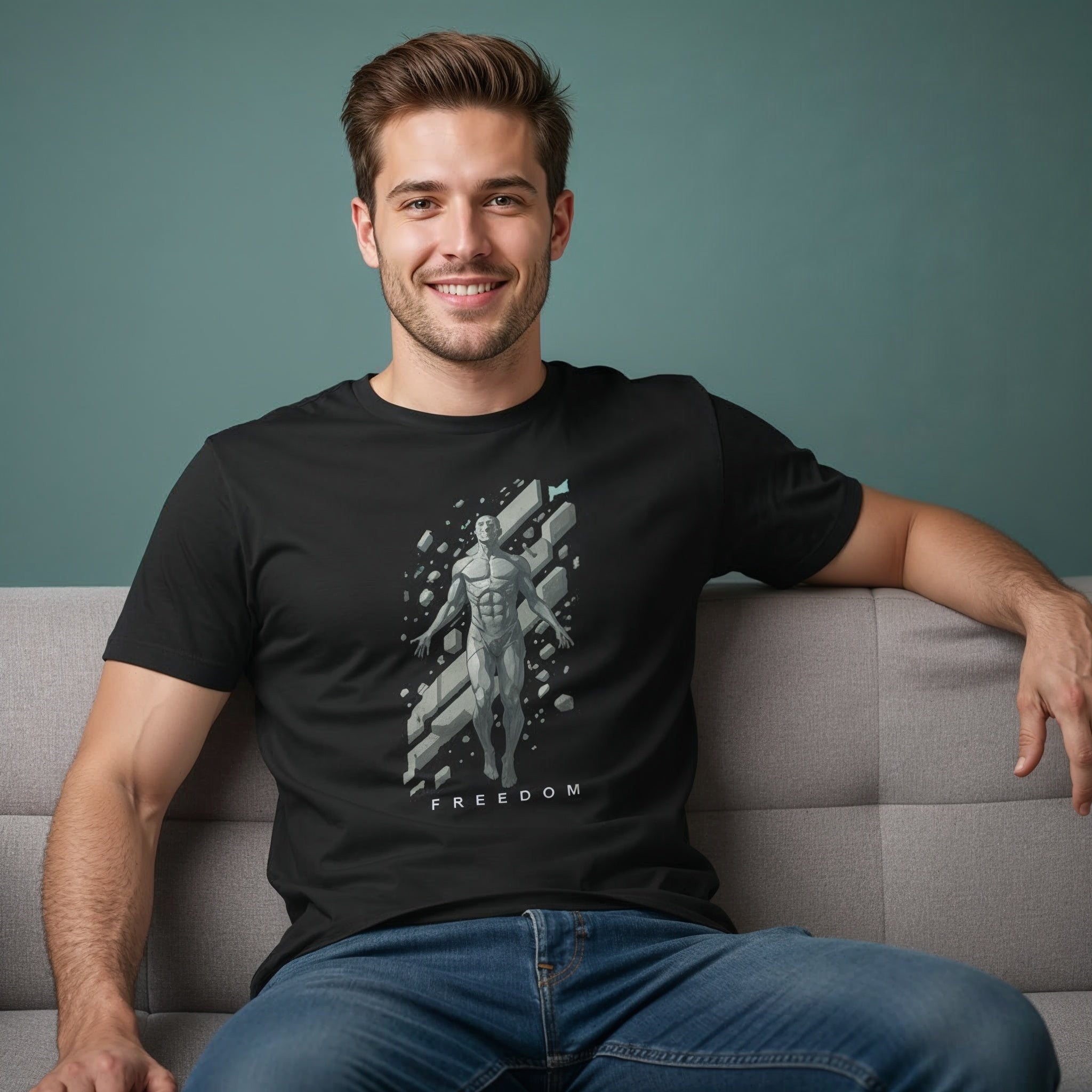 Men’s Regular Fit T-Shirt – Freedom Unbound