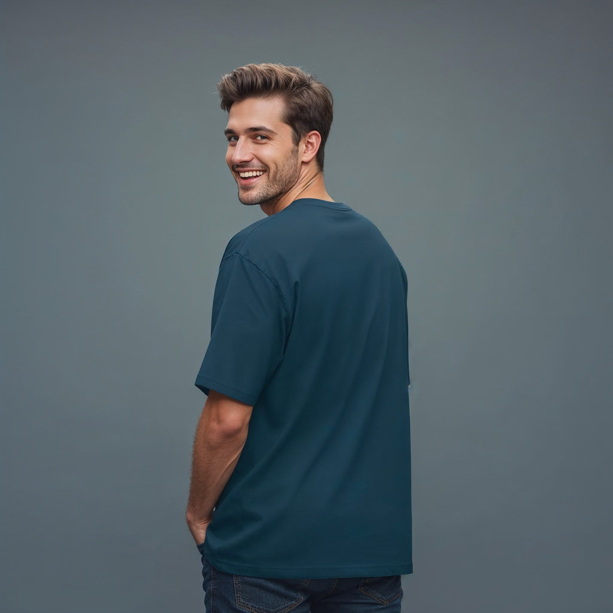 Men’s Oversized T-Shirt – Calm Confidence