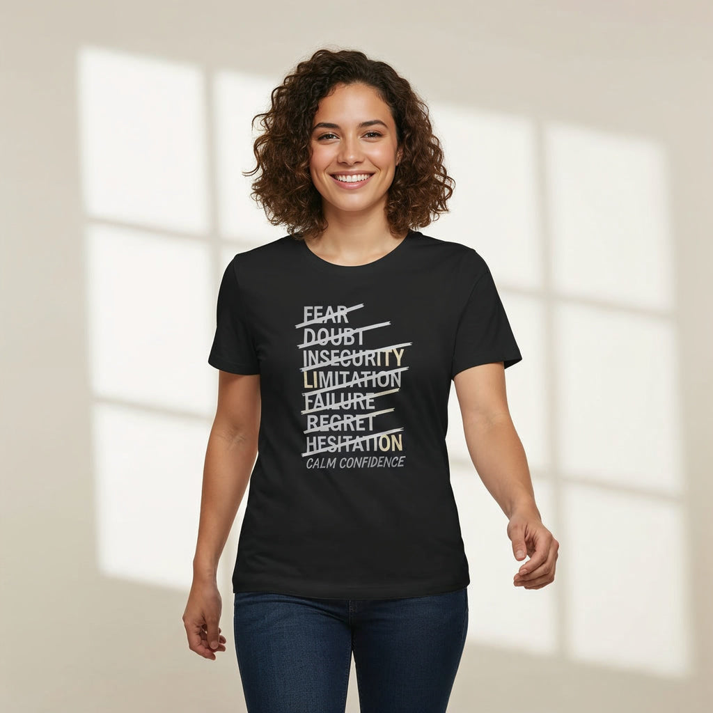 Women’s Regular Fit T-Shirt – Calm Confidence