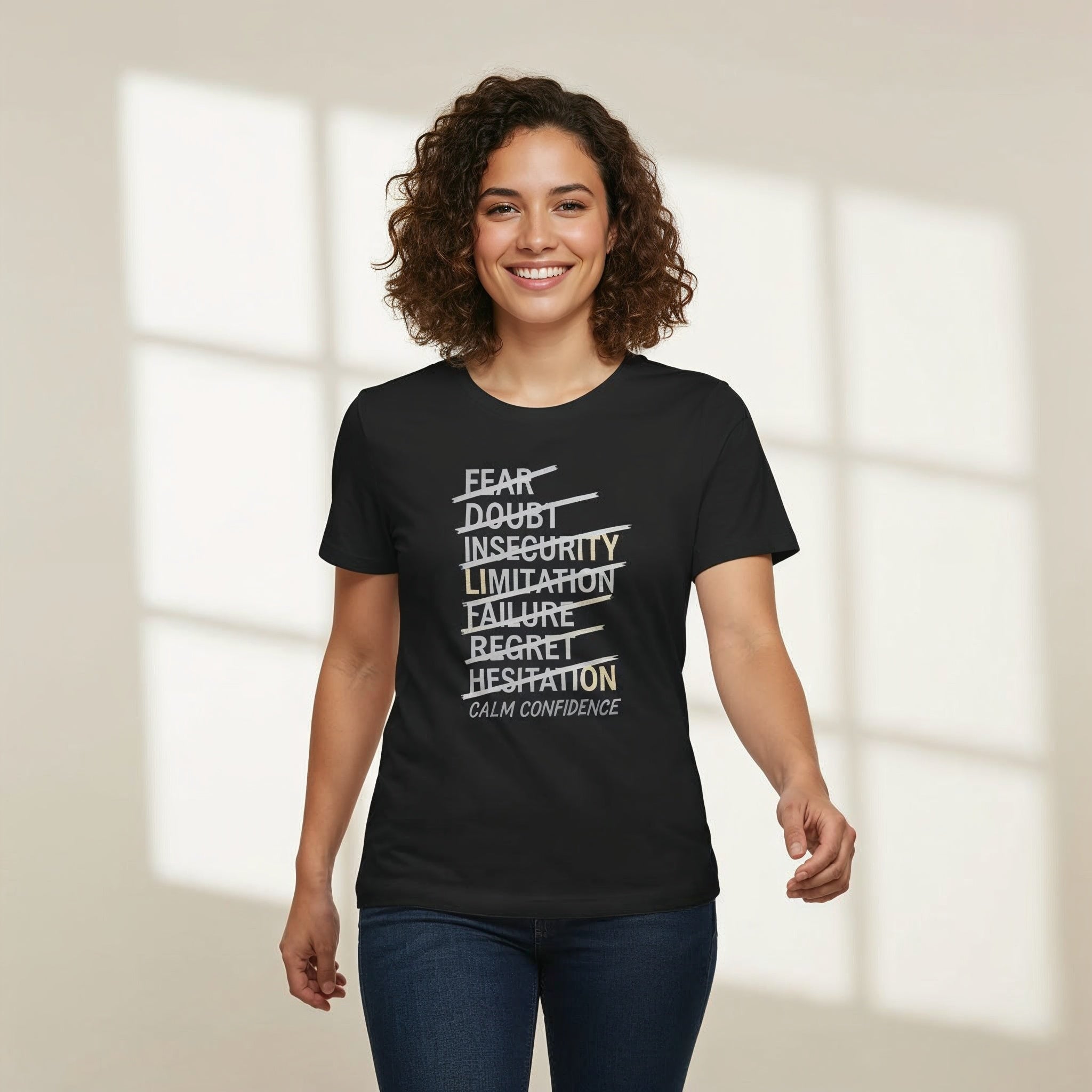 Women’s Regular Fit T-Shirt – Calm Confidence