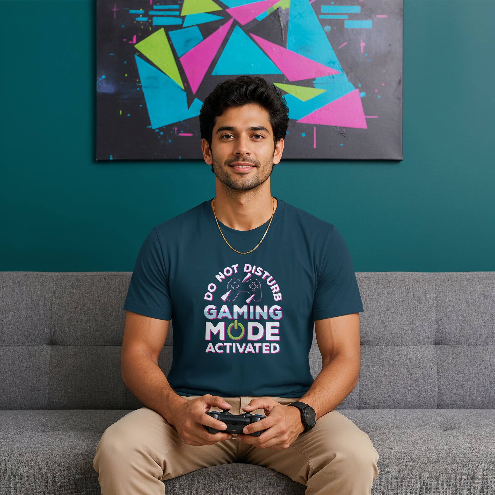Men’s Regular T-Shirt – Game Signal