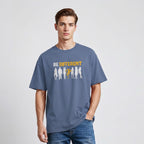Men's Oversize T-Shirt BE DIFFERENT Graphic Design Print