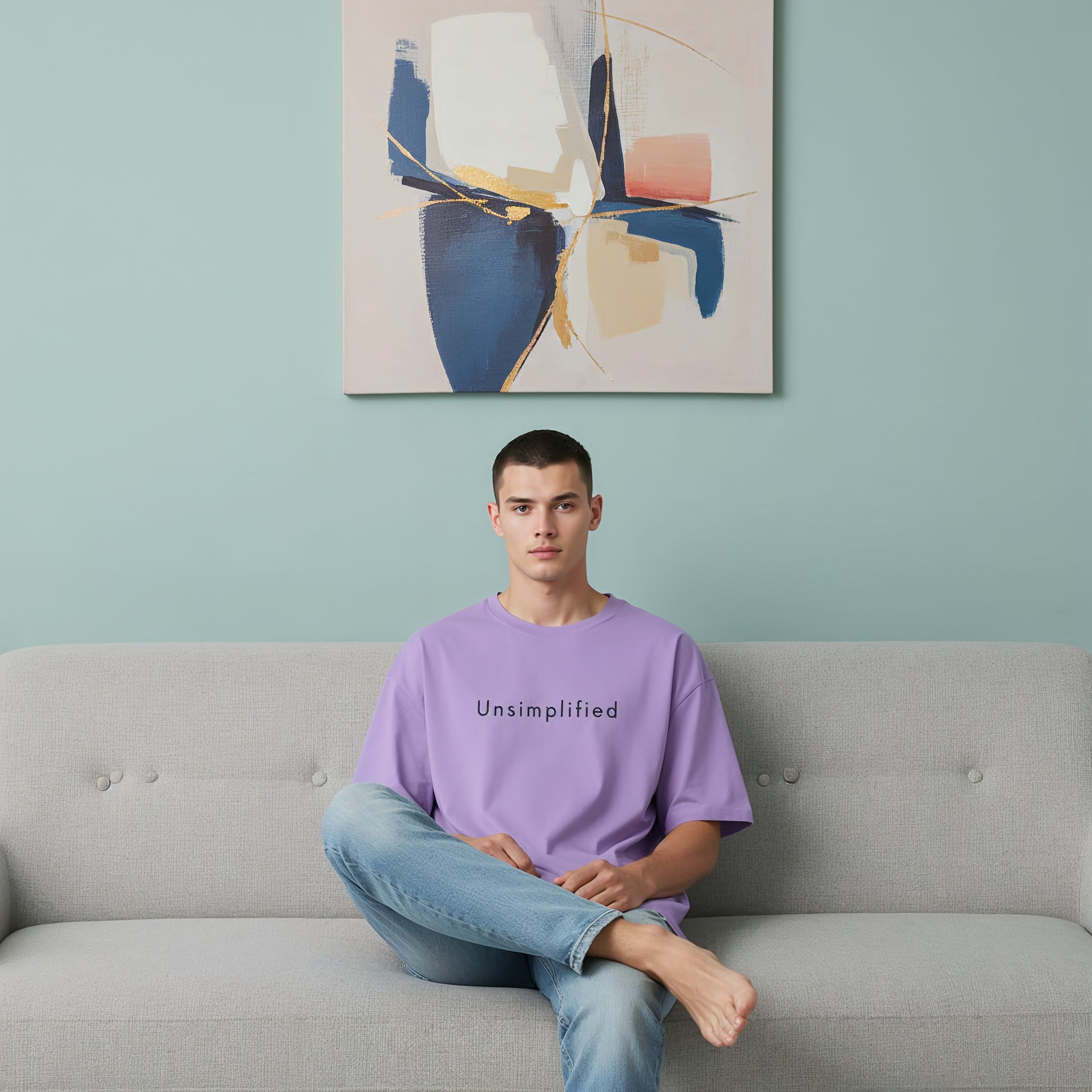 Men’s Oversized T-Shirt – Mindform