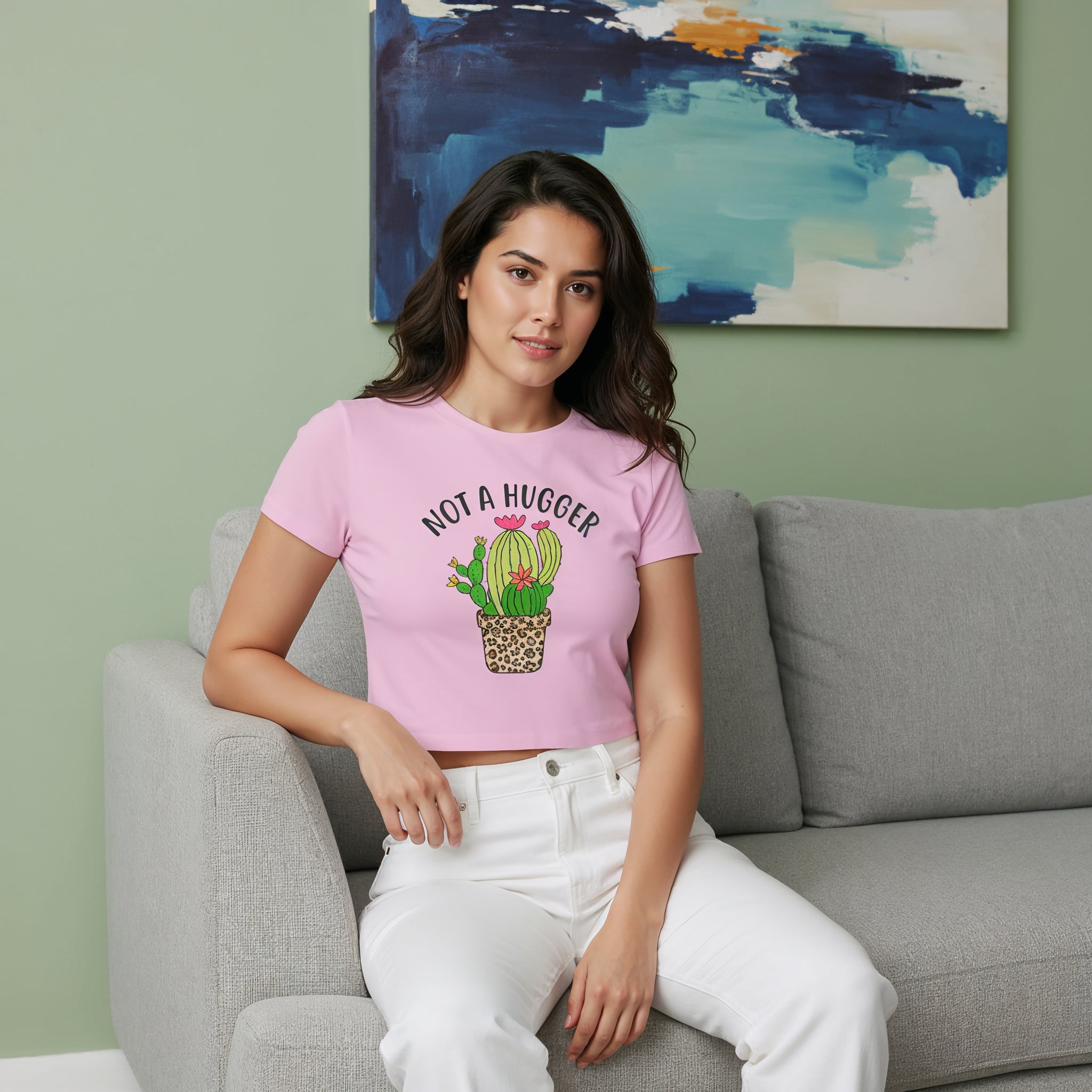 Women's Crop Top – Prickly Mood