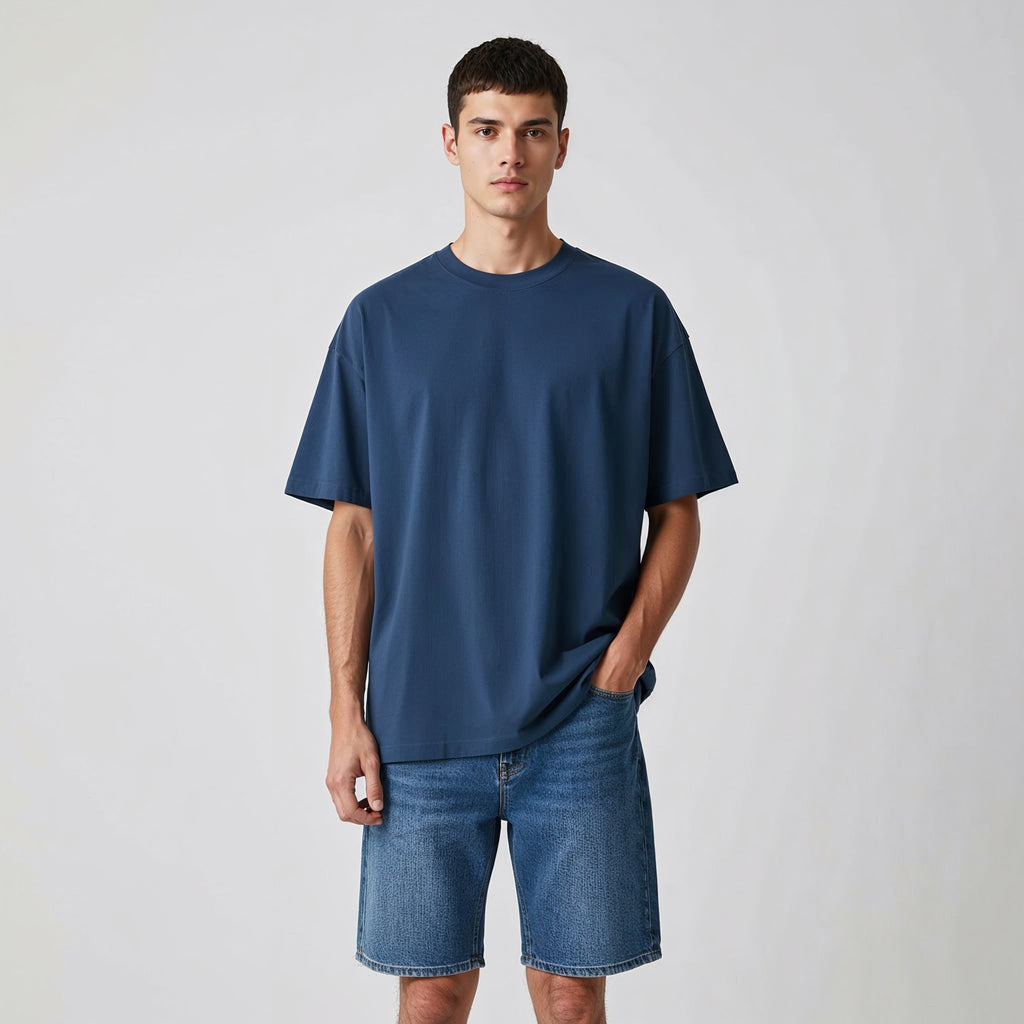Men's Oversize Premium Plain T-Shirt