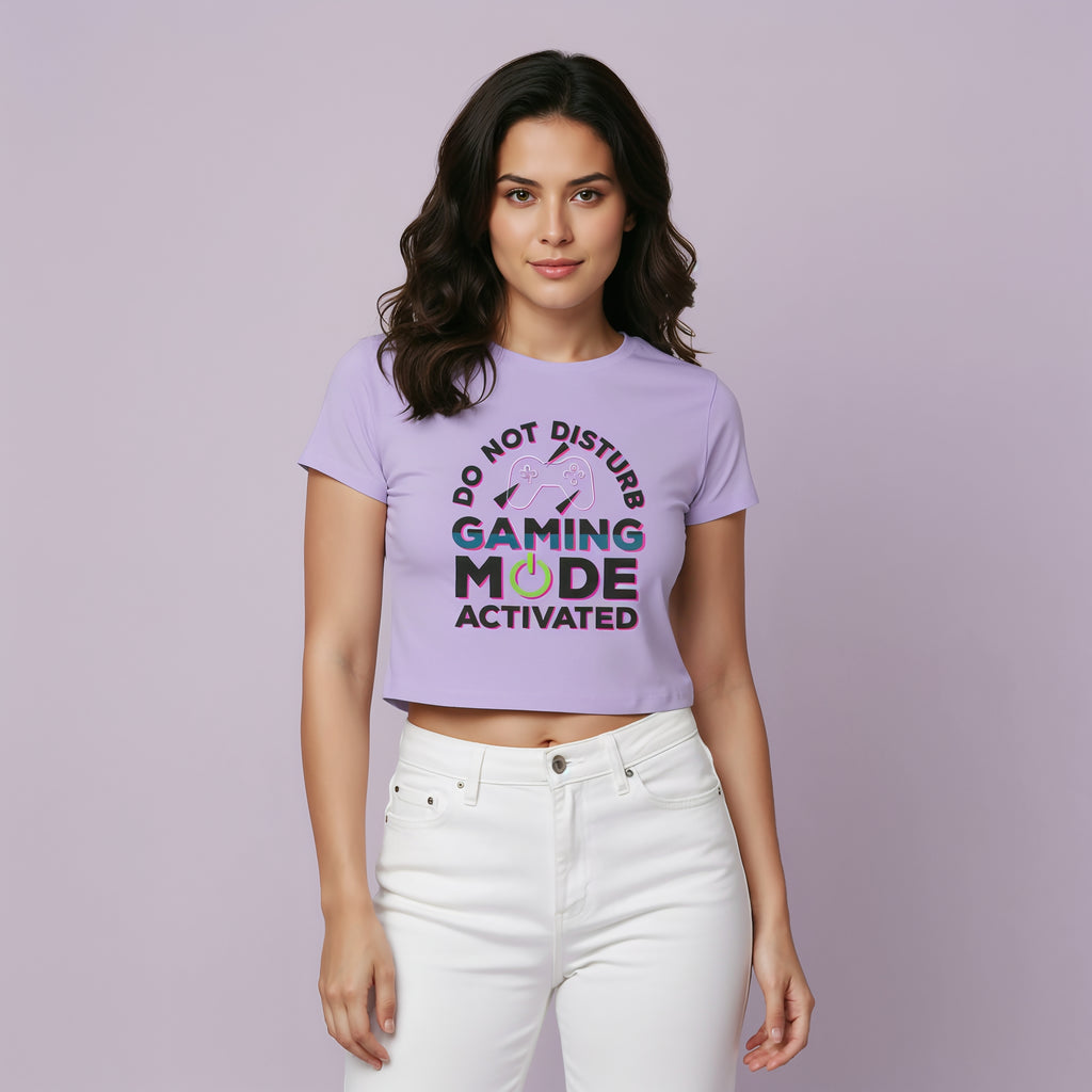 Women's Crop Top – Game Signal