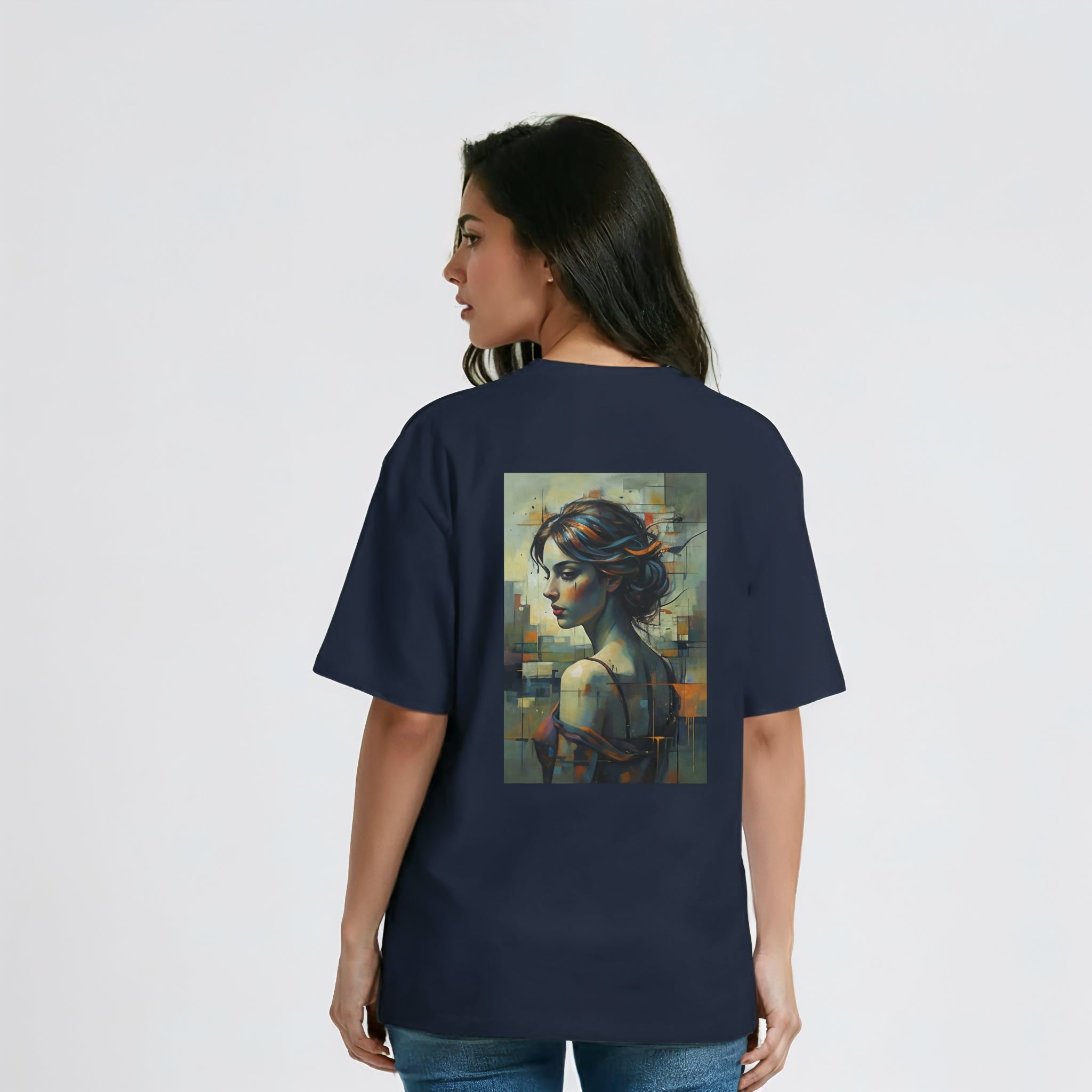 Women’s Oversized T-Shirt – Mosaic Muse